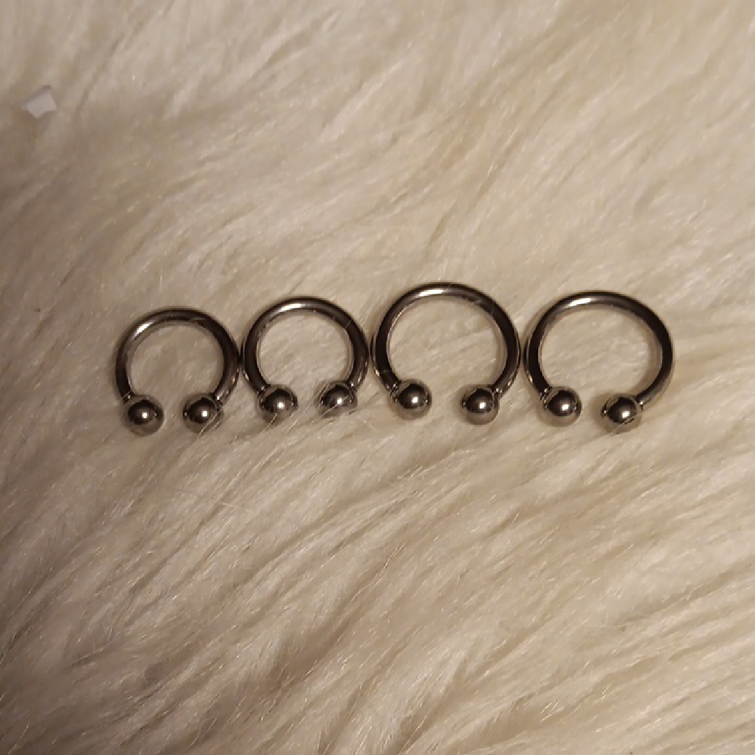 Surgical Steel Horse Shoes Surgical Steel Horse Shoes